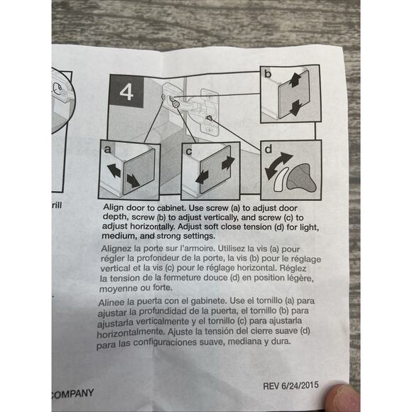Brainerd 2-Pack 1/2-in Nickel Plated Soft Close Concealed Cabinet Hinge Lot Of 2 - Picture 13 of 16
